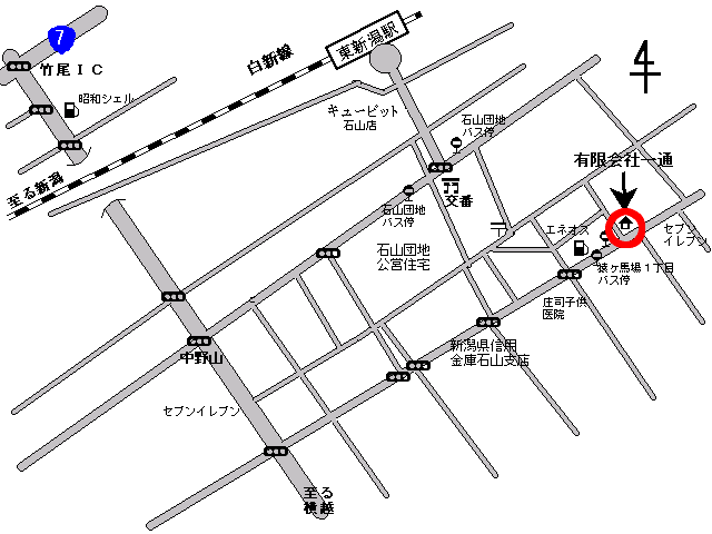 新潟市アパートマンション賃貸情報一通案内地図